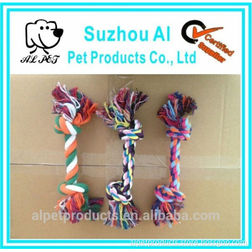 Dog Pet Toy Cotton Rope Braided Bone Shape Chew Toy